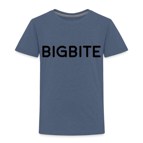 BIGBITE logo red (USE) - Toddler Premium T-Shirt