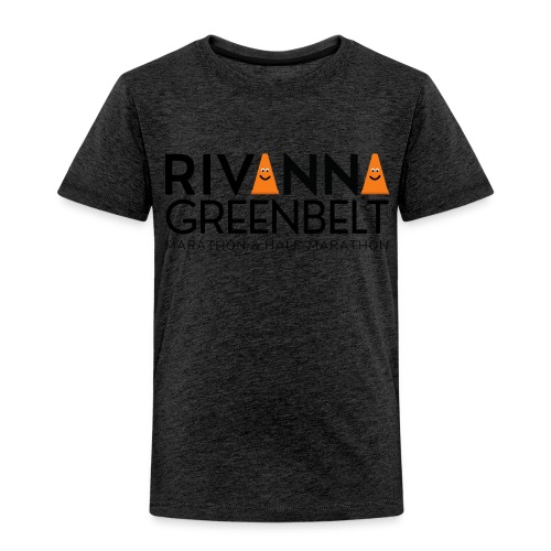 RIVANNA GREENBELT (all black text) - Toddler Premium T-Shirt