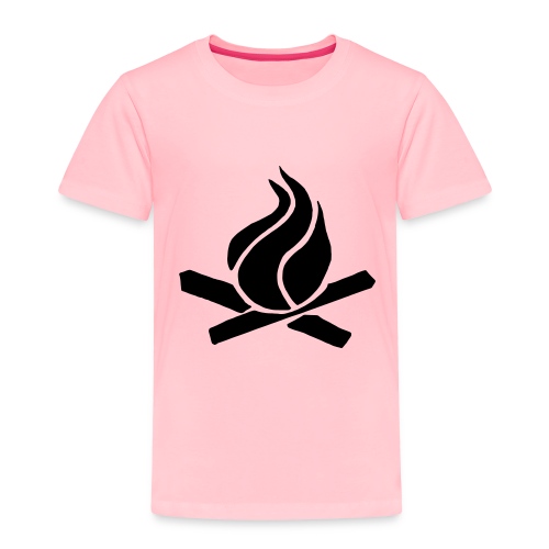 flame fire campfire - Toddler Premium T-Shirt