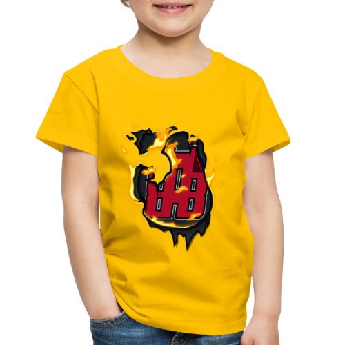 BAB Logo on FIRE! - Toddler Premium T-Shirt