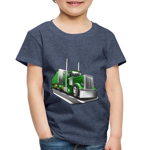 Kenworth Truck 18 Wheeler Big Rig - Toddler Premium T-Shirt