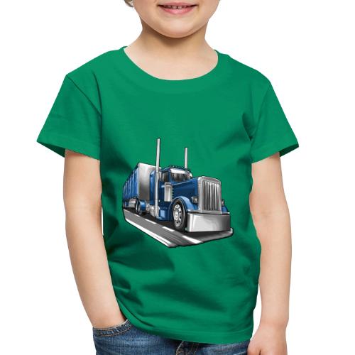 Big Rig Semi Truck American Truck - Toddler Premium T-Shirt