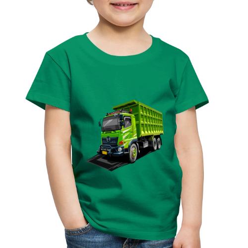 Dump Truck Kenworth - Toddler Premium T-Shirt