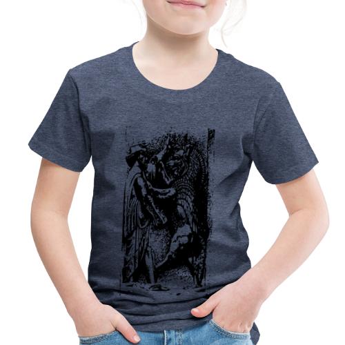 Lion and Warrior - Toddler Premium T-Shirt