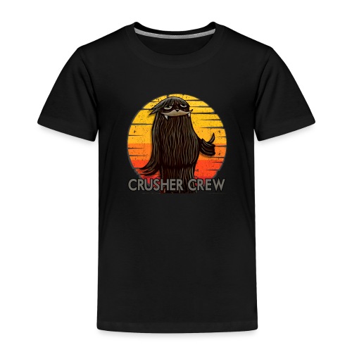 Crusher Crew Cryptid Sunset - Toddler Premium T-Shirt