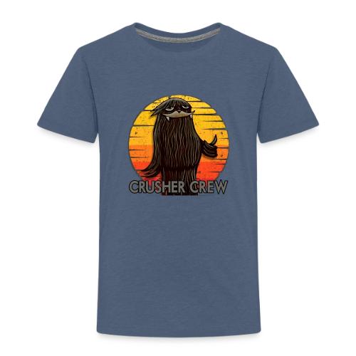 Crusher Crew Cryptid Sunset - Toddler Premium T-Shirt