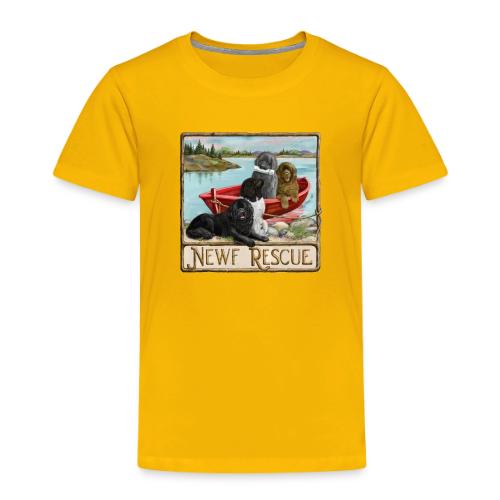 NCA Newfoundland Dog Rescue Gear - Toddler Premium T-Shirt