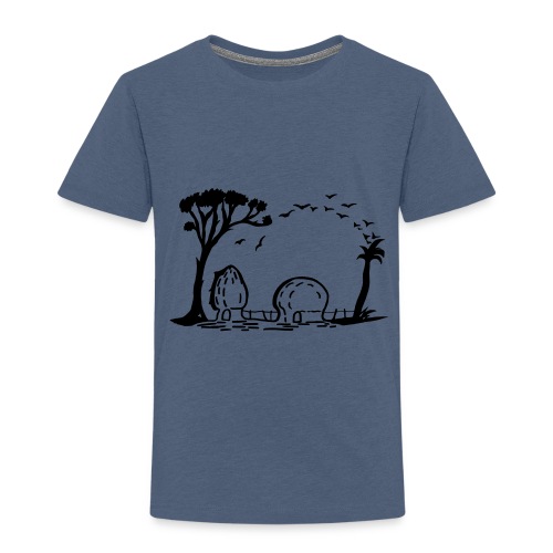 elephant or village - Toddler Premium T-Shirt