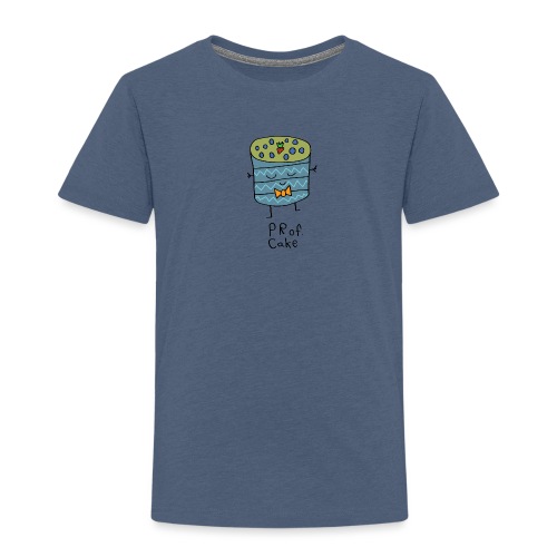 Prof Cake, Black Outline (tshirts) - Toddler Premium T-Shirt