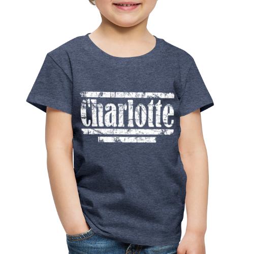 Charlotte (Vintage White) - Toddler Premium T-Shirt