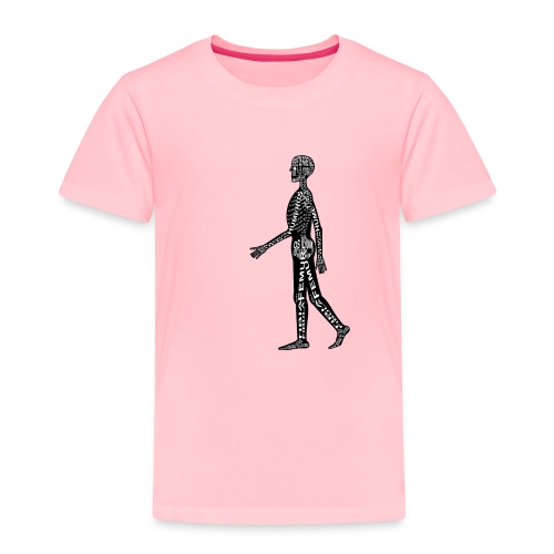 Skeleton Human - Toddler Premium T-Shirt