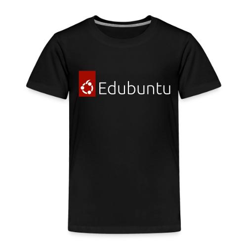 Edubuntu Logo 2023 - White - Toddler Premium T-Shirt