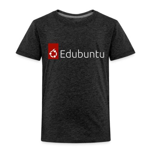 Edubuntu Logo 2023 - White - Toddler Premium T-Shirt