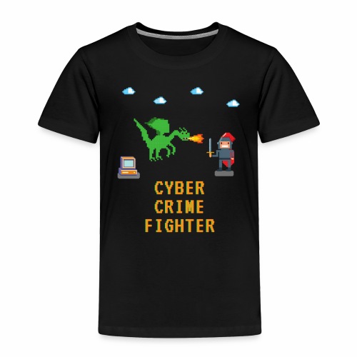 Cyber Crime fighter - Toddler Premium T-Shirt