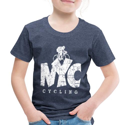 NYC Cycling (Vintage White) - Toddler Premium T-Shirt