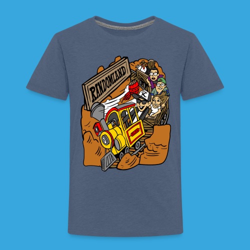 Wild West Mine Train - Toddler Premium T-Shirt