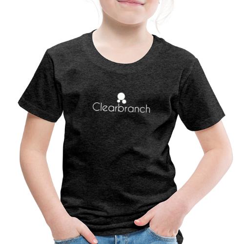 Clearbranch Logo in White - Toddler Premium T-Shirt