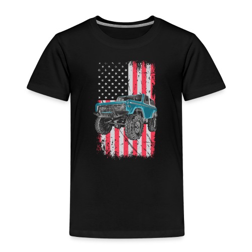 Bronco Drop the Hammer Truck Men's T-Shirt - Toddler Premium T-Shirt