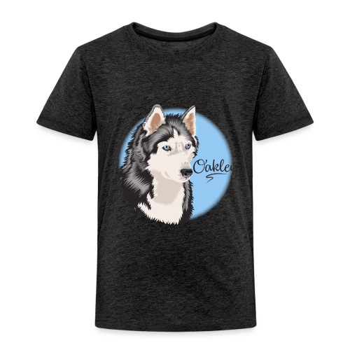 Oakley the Husky from Gone to the Snow Dogs - Toddler Premium T-Shirt