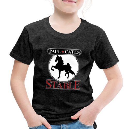 Paul Cates Stable dark shirt - Toddler Premium T-Shirt