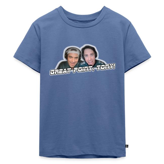 GREAT POINT, TONY! (with glow)