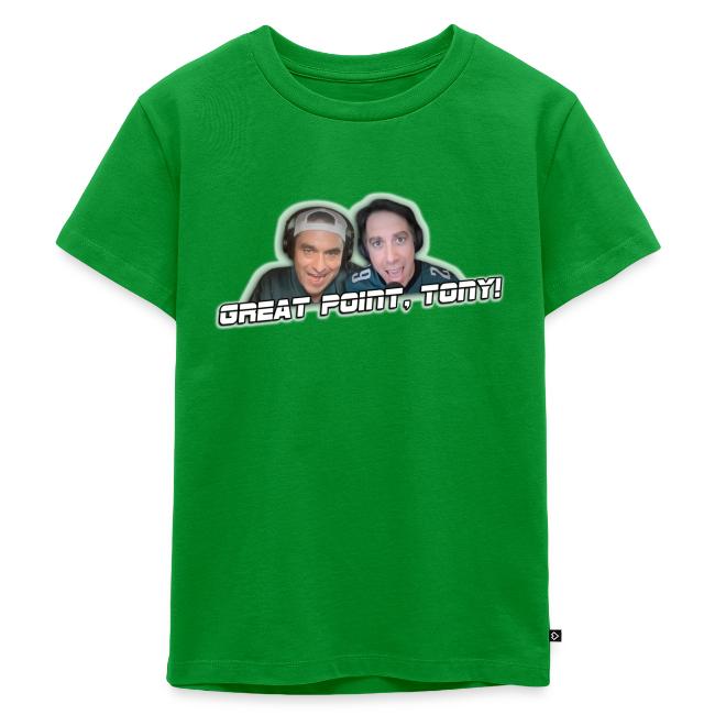 GREAT POINT, TONY! (with glow)