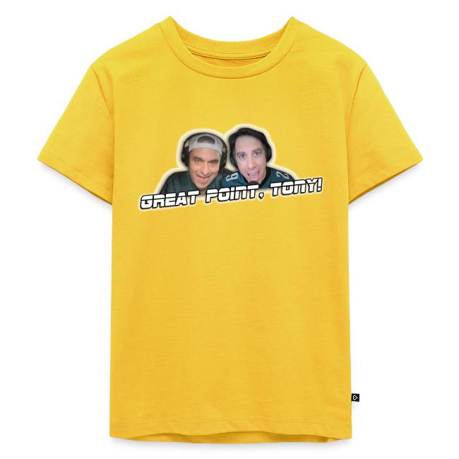 GREAT POINT, TONY! (with glow)