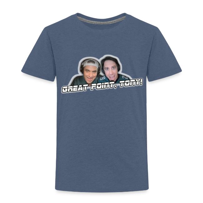 GREAT POINT, TONY! (with glow)