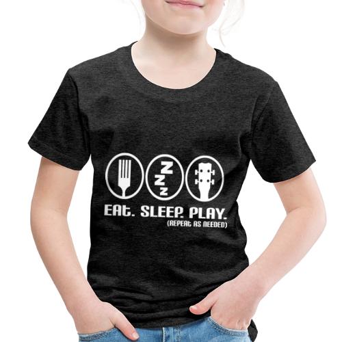 Eat. Sleep. Repeat - Toddler Premium T-Shirt