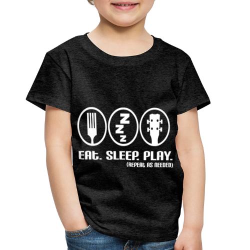 Eat. Sleep. Repeat - Toddler Premium T-Shirt