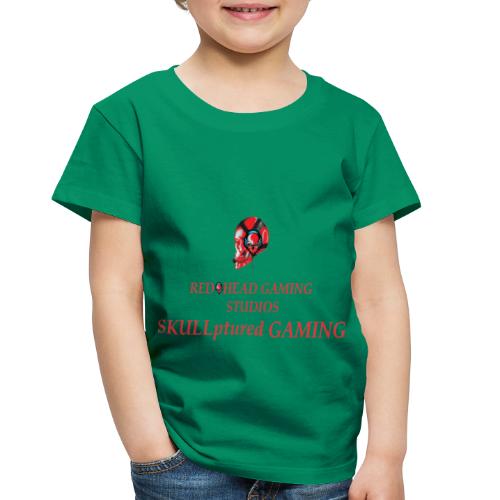 REDHEADGAMING SKULLPTURED GAMING - Toddler Premium T-Shirt