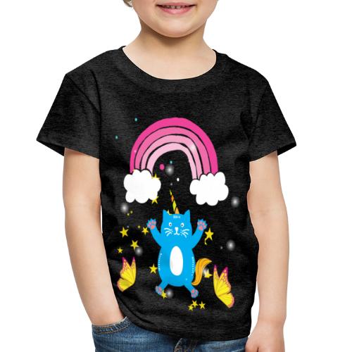 cat rainbow - Toddler Premium T-Shirt