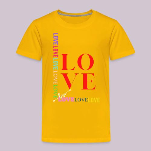 LOVE - Toddler Premium T-Shirt