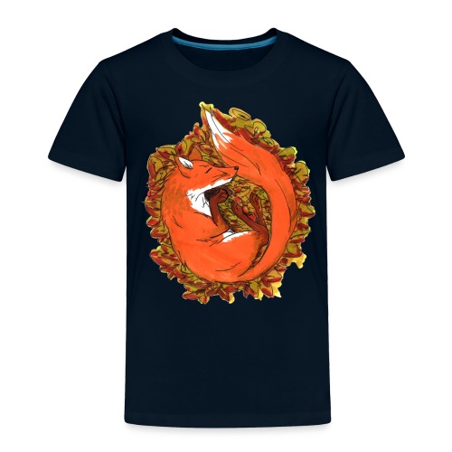 fox Sleepy - T-shirt premium pour enfants