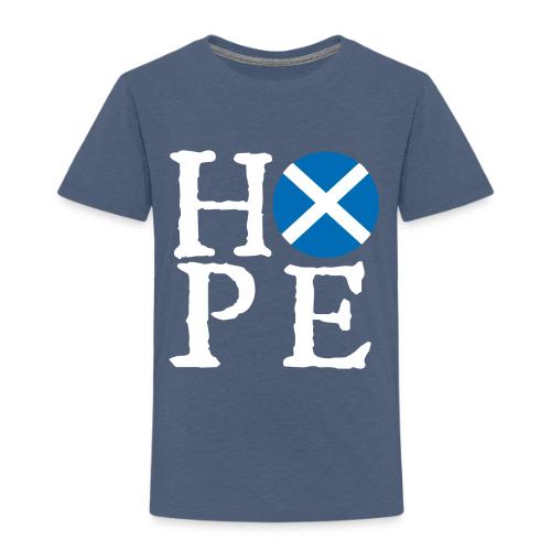 Light HOPE St A Cross - Toddler Premium T-Shirt