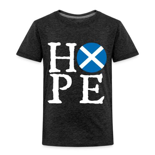 Light HOPE St A Cross - Toddler Premium T-Shirt