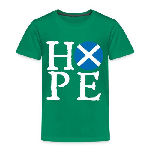 Light HOPE St A Cross - Toddler Premium T-Shirt