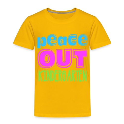 Kreative In Kinder Peace Out - Toddler Premium T-Shirt