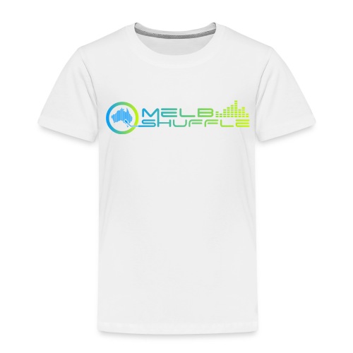 Melbshuffle Gradient Logo - Toddler Premium T-Shirt