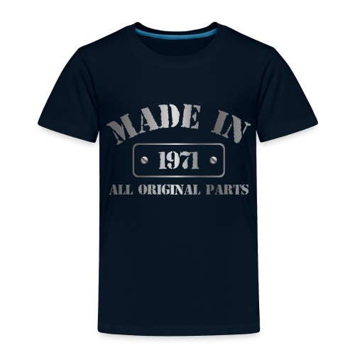 Made in 1971 - Toddler Premium T-Shirt