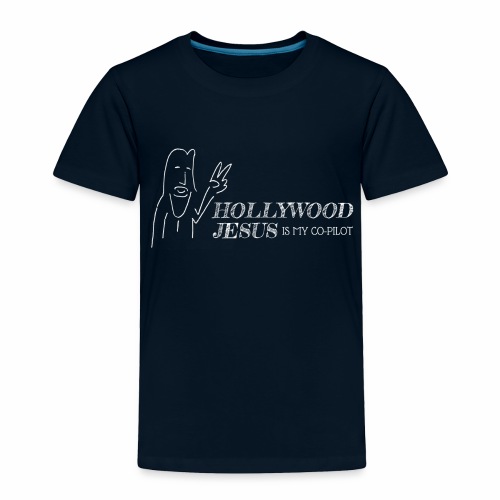 Hollywood Jesus Horizontal (Light) - Toddler Premium T-Shirt