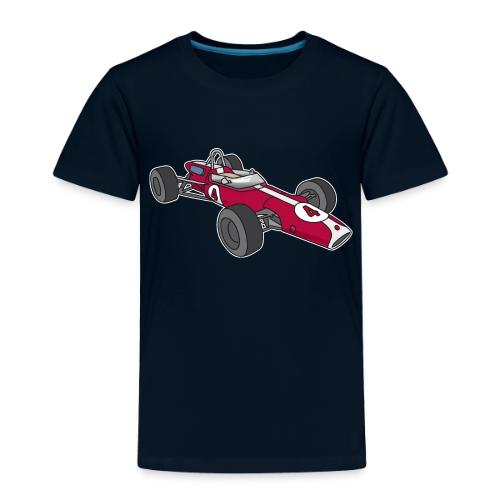 Red racing car, racecar, sportscar - Toddler Premium T-Shirt
