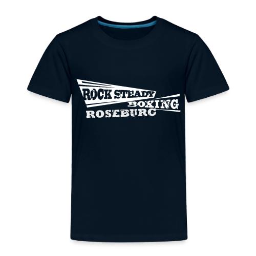 Rock Steady Boxing of Roseburg White - Toddler Premium T-Shirt