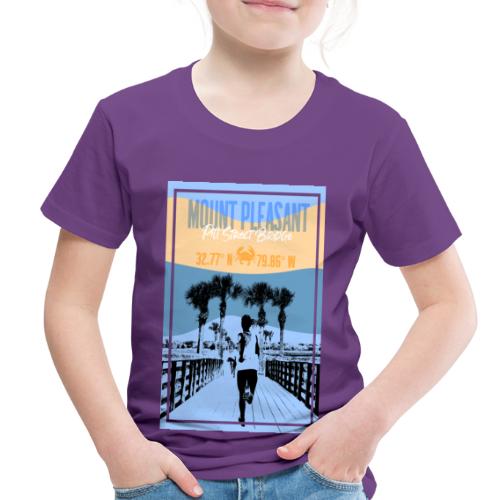 Charleston Life -Mount Pleasant Pitt Street Bridge - Toddler Premium T-Shirt