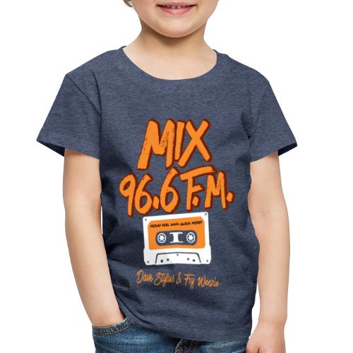 MIX 96.6 F.M. CASSETTE TAPE - Toddler Premium T-Shirt