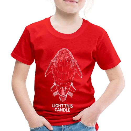 Light This Candle - White - Toddler Premium T-Shirt