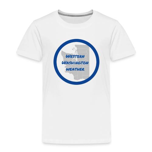 Western Washington Weather Logo - Toddler Premium T-Shirt