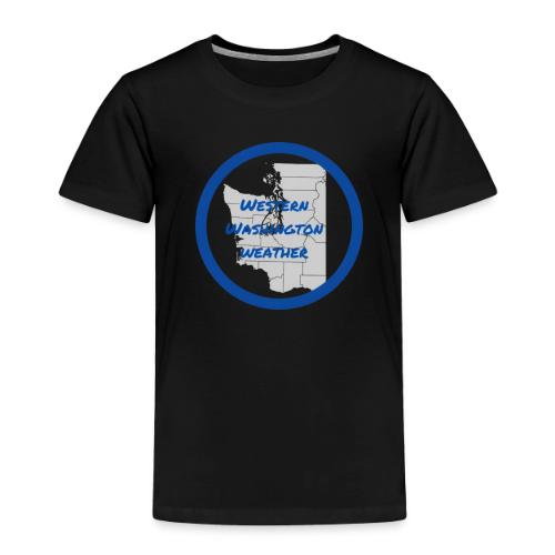 Western Washington Weather Logo - Toddler Premium T-Shirt