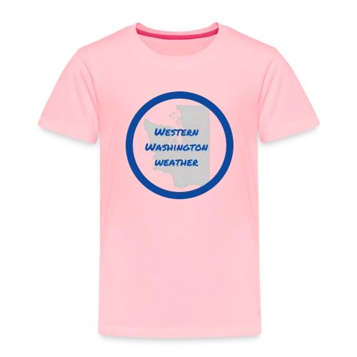 Western Washington Weather Logo - Toddler Premium T-Shirt
