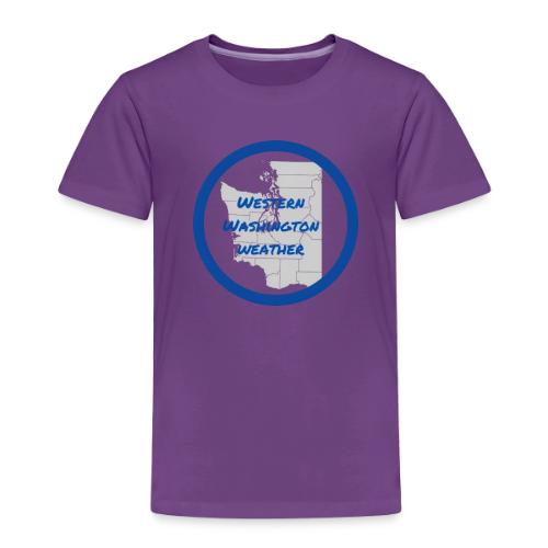 Western Washington Weather Logo - Toddler Premium T-Shirt